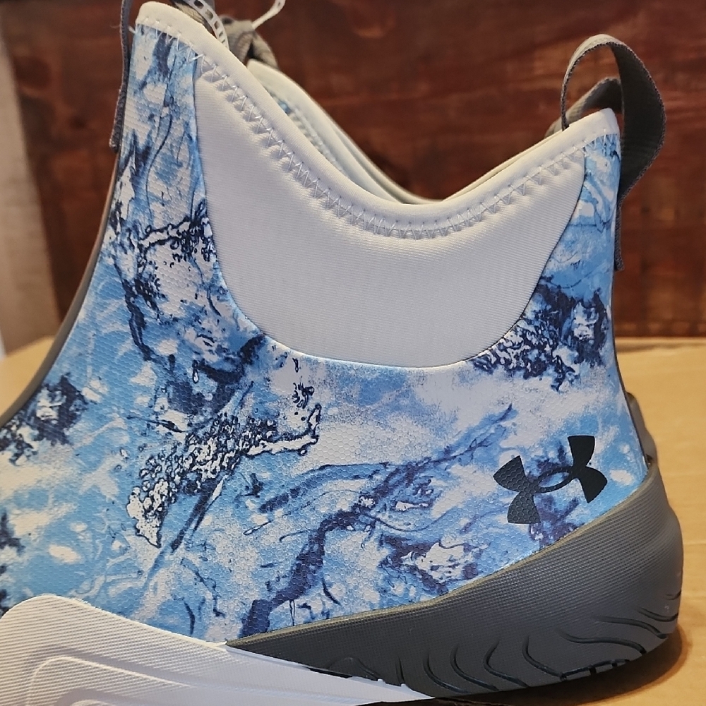 Under Armour Blue and Gray Water Boots - Picture 4 of 13